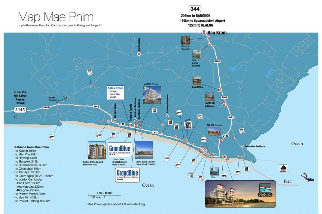 Grandblue Condominium 201 Mae Phim Εξωτερικό φωτογραφία